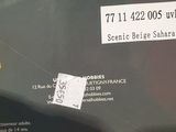 a box with a sticker on it sitting on a table