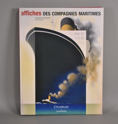 la couverture du livre « Affiches des compagnies maritimes »
