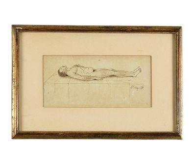 Unique et émouvant dessin représentant - Photo 1