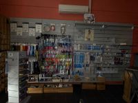 7 Panneaux rainurés muraux gris (le stock n'est pas inclus d…