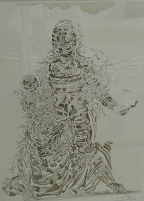 Salvador DALI (1904-1989) Explosive Madonna, 1951
