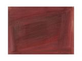 une peinture représentant un carré rouge sur fond blanc