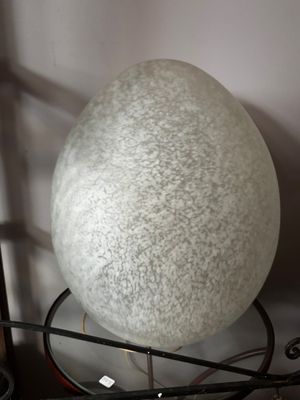 an image of a large white ball on a stand