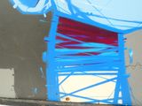a picture of a painting on the side of a building