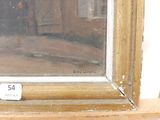a picture of a painting on a window sill