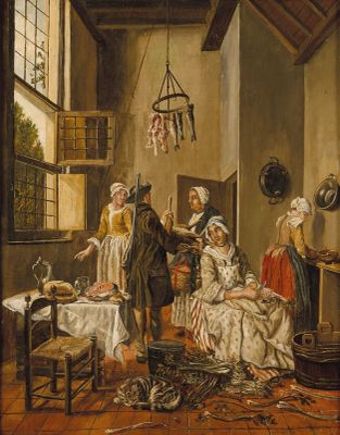 366 Ecole Flamande du XVIIIè suiveur de Jan Joseph HOREMANS …