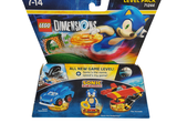 a box of legos with sonic the hedge and other toys