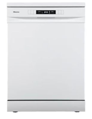 un lave-vaisselle blanc posé sur un comptoir blanc