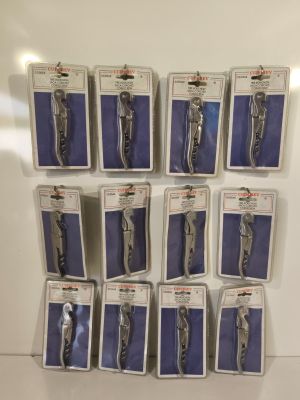 a lot of different types of scissors in the package