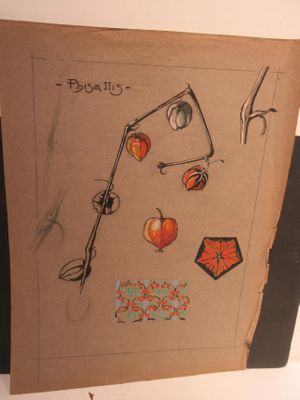 a picture of a drawing on a piece of paper