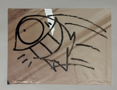 PEZ (Né en 1976) Happy fish, 2019.