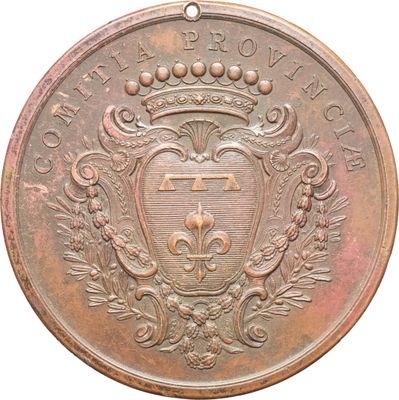 Gros plan sur une pièce de monnaie ornée d'une couronne