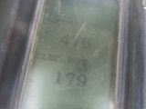 a close up view of a cell phone with a number on it