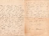 a close up of a piece of paper with writing on it