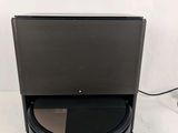 a close up of a television sitting on top of a table