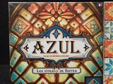 the card game azzul is a board game with a stained glass design