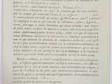 une feuille de papier sur laquelle on peut écrire, posée sur une table