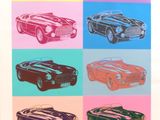 une image représentant un groupe de voitures de différentes couleurs