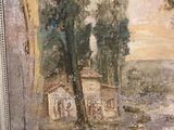 a picture of a painting on the wall of a house