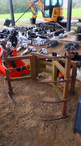Pince bottes hydraulique, attelage euro