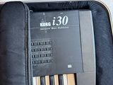 a black case with a keyboard inside of it