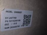 a sticker on the side of a refrigerator door