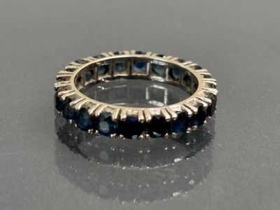 a close up of a ring on a table