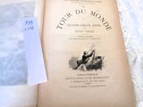 an old book with a picture of a man on it