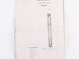 a drawing of a space shuttle on a piece of paper
