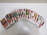 a lot of cards that are on the table
