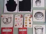 many different types of stickers on the table
