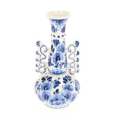 Delft Vase soliflore H.24cm.