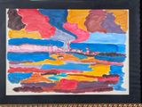 a picture of a picture of a painting on the wall