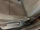 a close up of a seat in a car