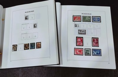 a picture of a book with stamps on it