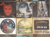 a lot of music cds on the floor