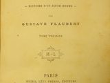 an old book with the title of the education sentimentale written in french