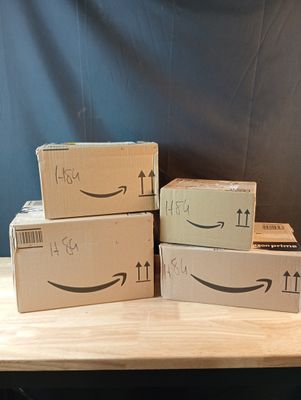 Lot de 4 colis Mystere (Retour Amazon,NPAI, Adresse incomple…