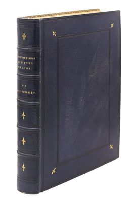 BOISSIEU (Alphonse de). Inscriptions antiques de Lyon. Lyon,…