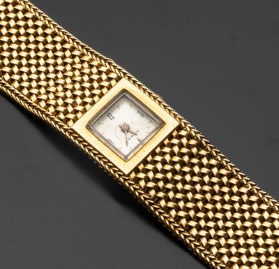 une montre-bracelet en or 18 carats