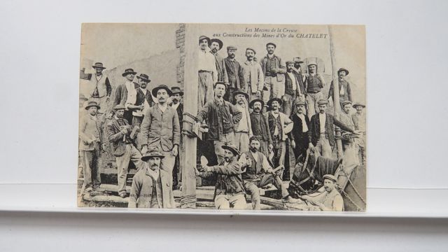 Le Châtelet : Les Maçons de la Creuse aux constructions des Mines...