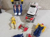 a lot of toys that are sitting on a table