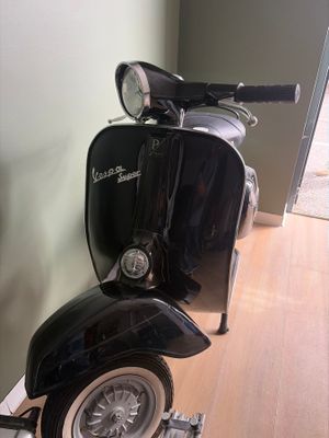 Un scooter VESPA non homologué en France (document en notre possession