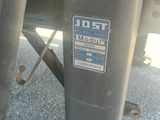 a close up view of a truck ' s rear end