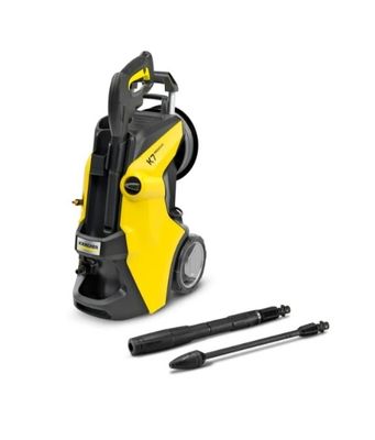 a yellow pressurer with a black handle and a pen next to it