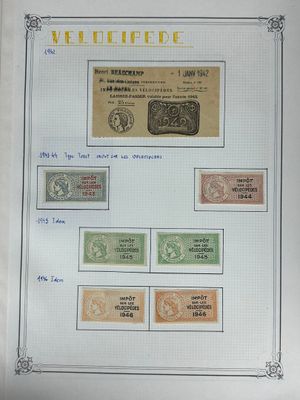 une image représentant une photo d'un ensemble de timbres posés sur une feuille de papier