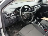 the interior of a car with a steering wheel, dashboard, and dash board
