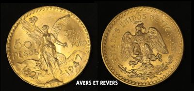 a gold coin with a picture of an angel on it