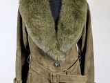 an image of a coat with a fur collar on a mannequin