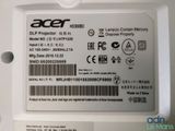 a close up of the back side of a laptop